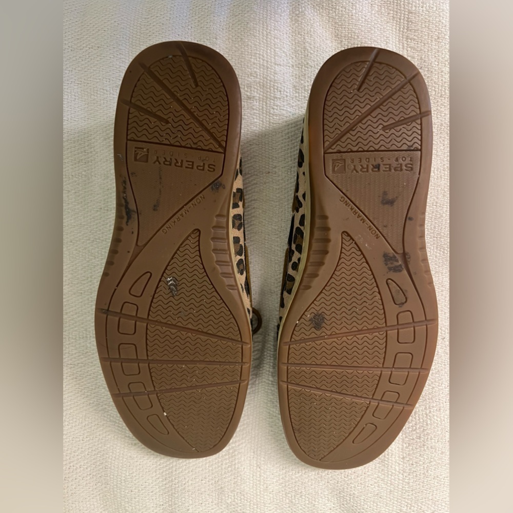 Sperry Women’s loafer black and animal print, 8.5 M - Picture 4 of 10